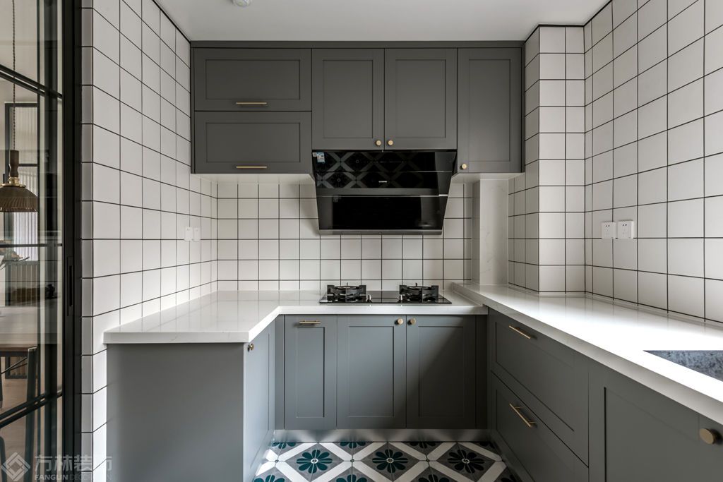 个性化风格 111平色彩间的跳跃音符，混搭的美好时光-厨房